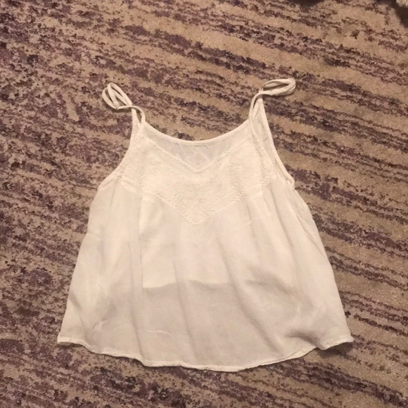Roxy flowy cropped tank top - Picture 1 of 2